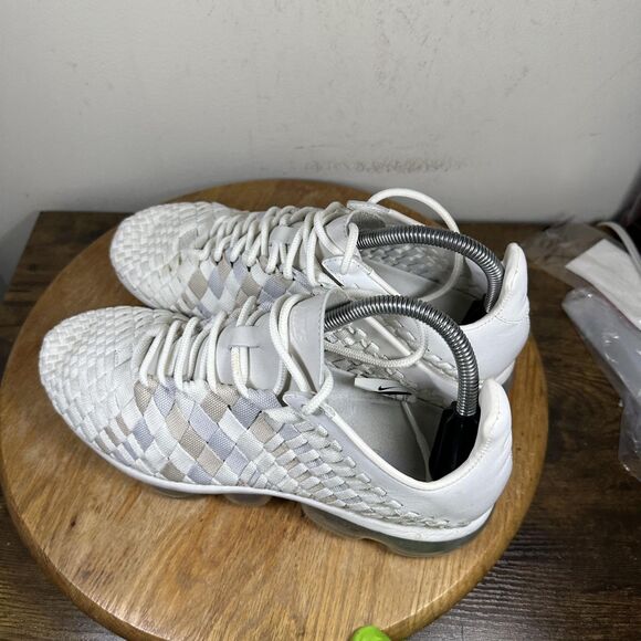 Nike Air VaporMax Inneva Shoes Mens Size 9 Woven Lace Up Running Ao2447-100 - Picture 3 of 8